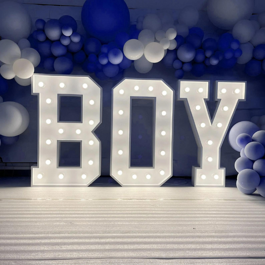 "Boy" - Marquee Letter Sign