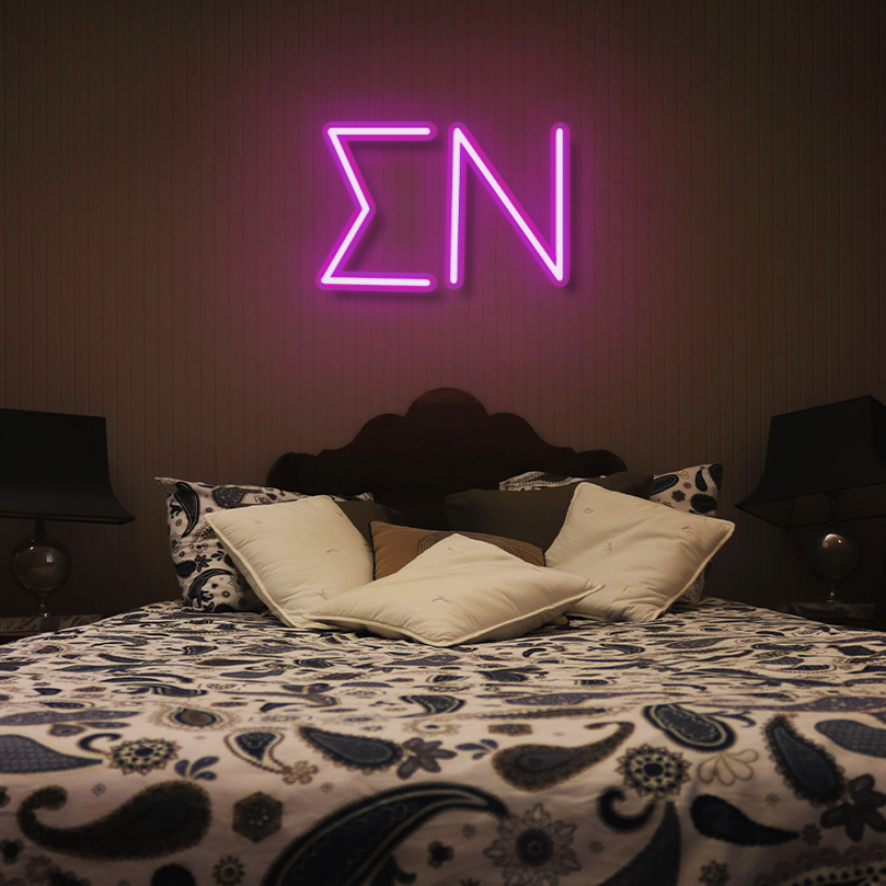 "Sigma Nu" LED Neon Sign