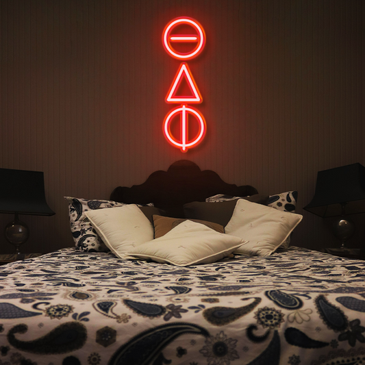 "Phi Delta Theta" LED Neon Sign