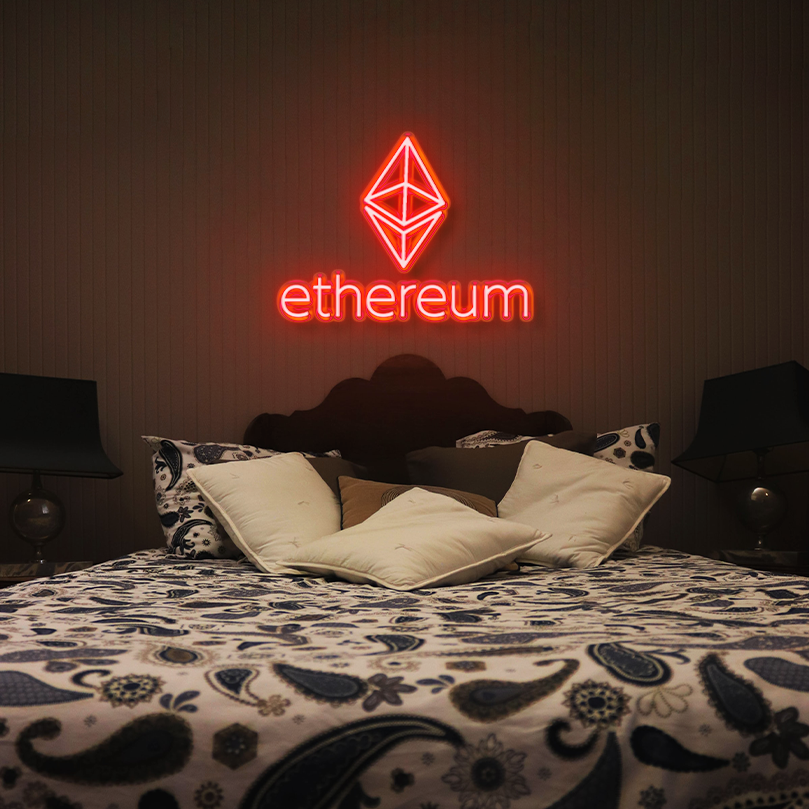 "ETHEREUM" - LED neon sign