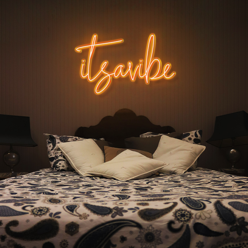 "Its a Vibe" LED Neon Sign