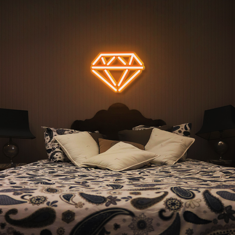 "Diamond" LED Neon Sign
