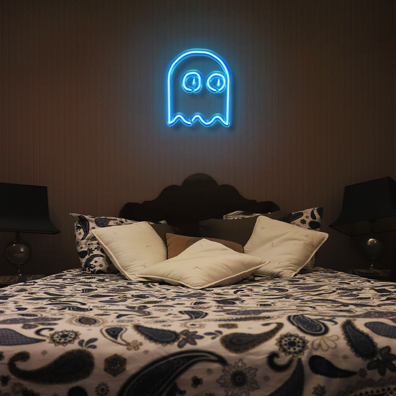 "Ghost" LED Neon Sign