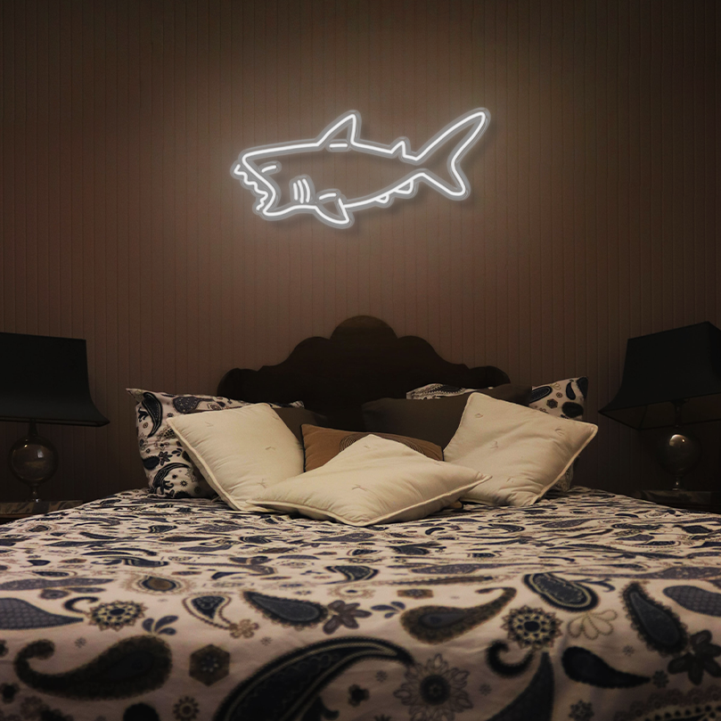 "Shark" Neon Sign