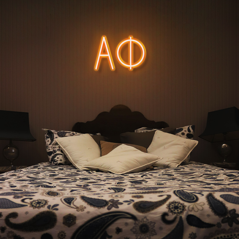 Alpha Phi LED Neon Sign
