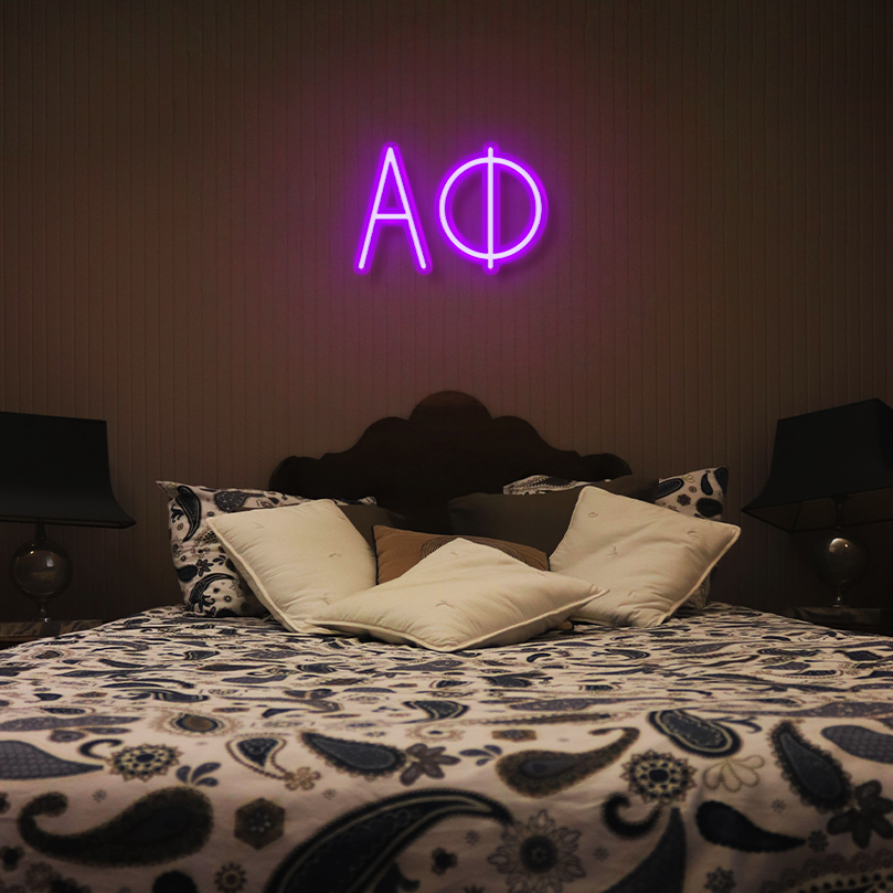 Alpha Phi LED Neon Sign