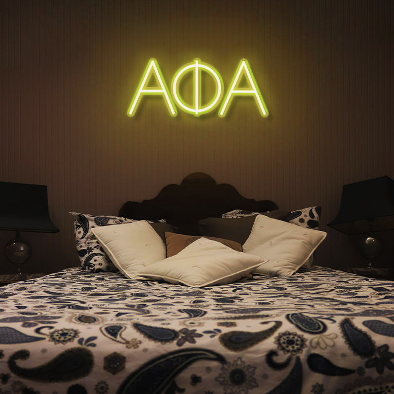 Alpha Phi Alpha LED Neon Sign