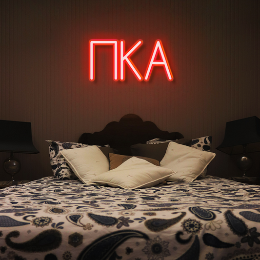 "Pi Kappa Alpha" LED Neon Sign