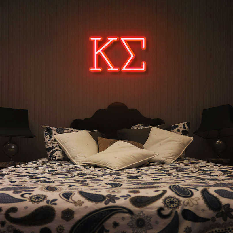 "Kappa Epsilon" LED Neon Sign
