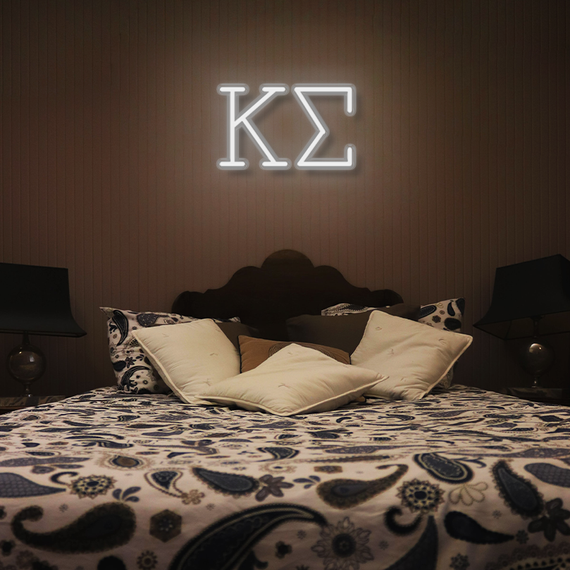 "Kappa Epsilon" LED Neon Sign