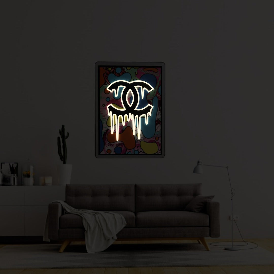 "COCO ART" - LED Neon Sign, Home Decor