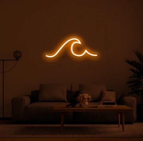 "The wave" | Neon LED sign
