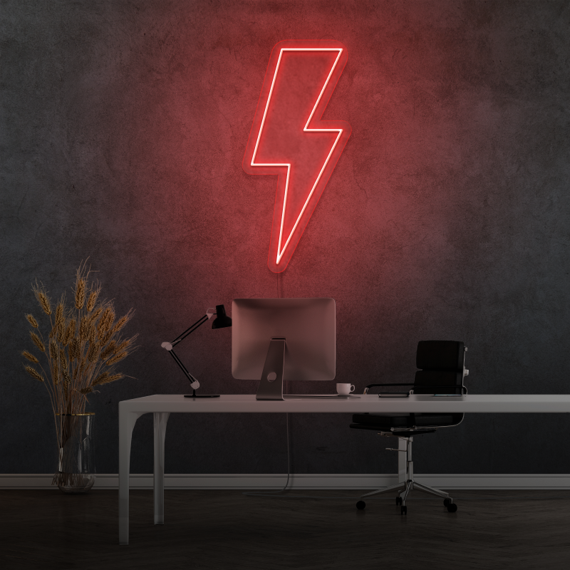 "Lightning" - LED Neon Sign