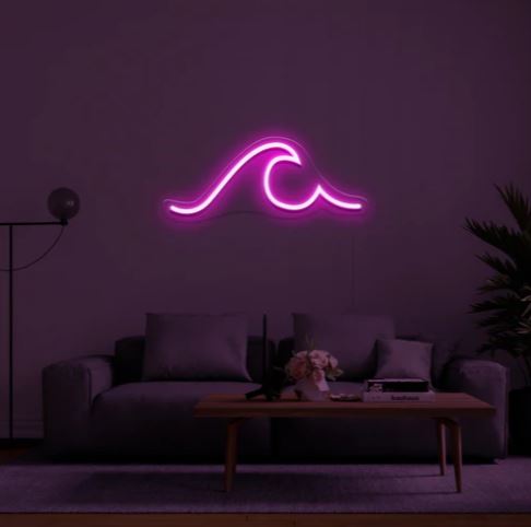 "The wave" | Neon LED sign